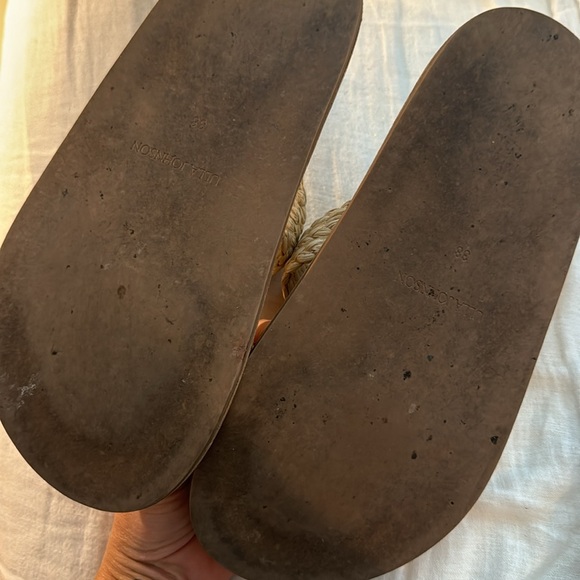 Ulla Johnson Kiera Raffia slides - Picture 4 of 5